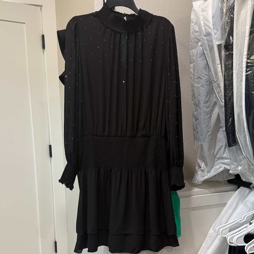 Black White House Black Market Dress